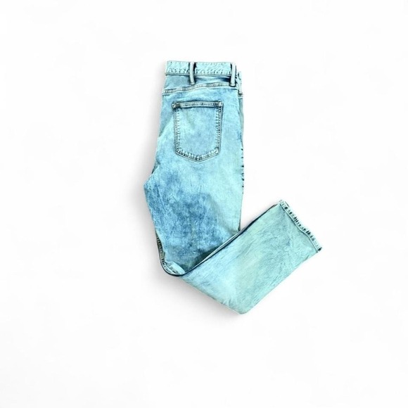 Old Navy - Men's Slim Fit Jeans - Size 38x30 - Light Wash Blue Denim Stretch - Picture 4 of 4